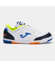 Chuteira Futsal Joma Top Flex Branca Juvenil